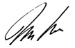 Mike Bedford Signature